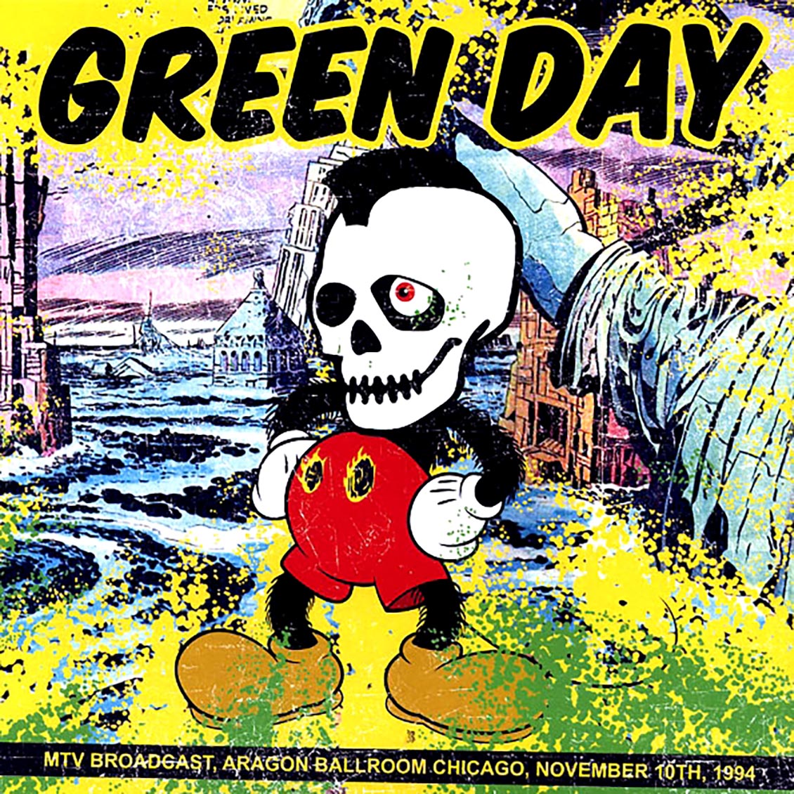 Green Day - MTV Broadcast, Aragon Ballroom Chicago, November 10th, 1994 (ltd. 500 copies made)