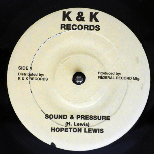 Hopeton Lewis Sound & Pressure  /  The Record Specialists - Dynamic Pressure