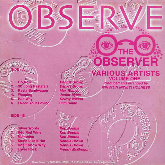 Ken Boothe, Jr. Byles, Dennis Brown, Etc. - Observer Volume 1 (Jamaica press)