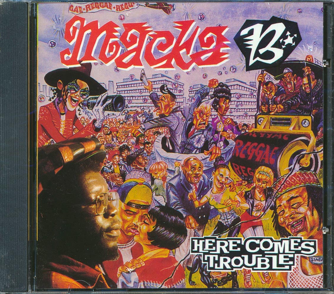 Macka B - Here Comes Trouble (marked/ltd stock)