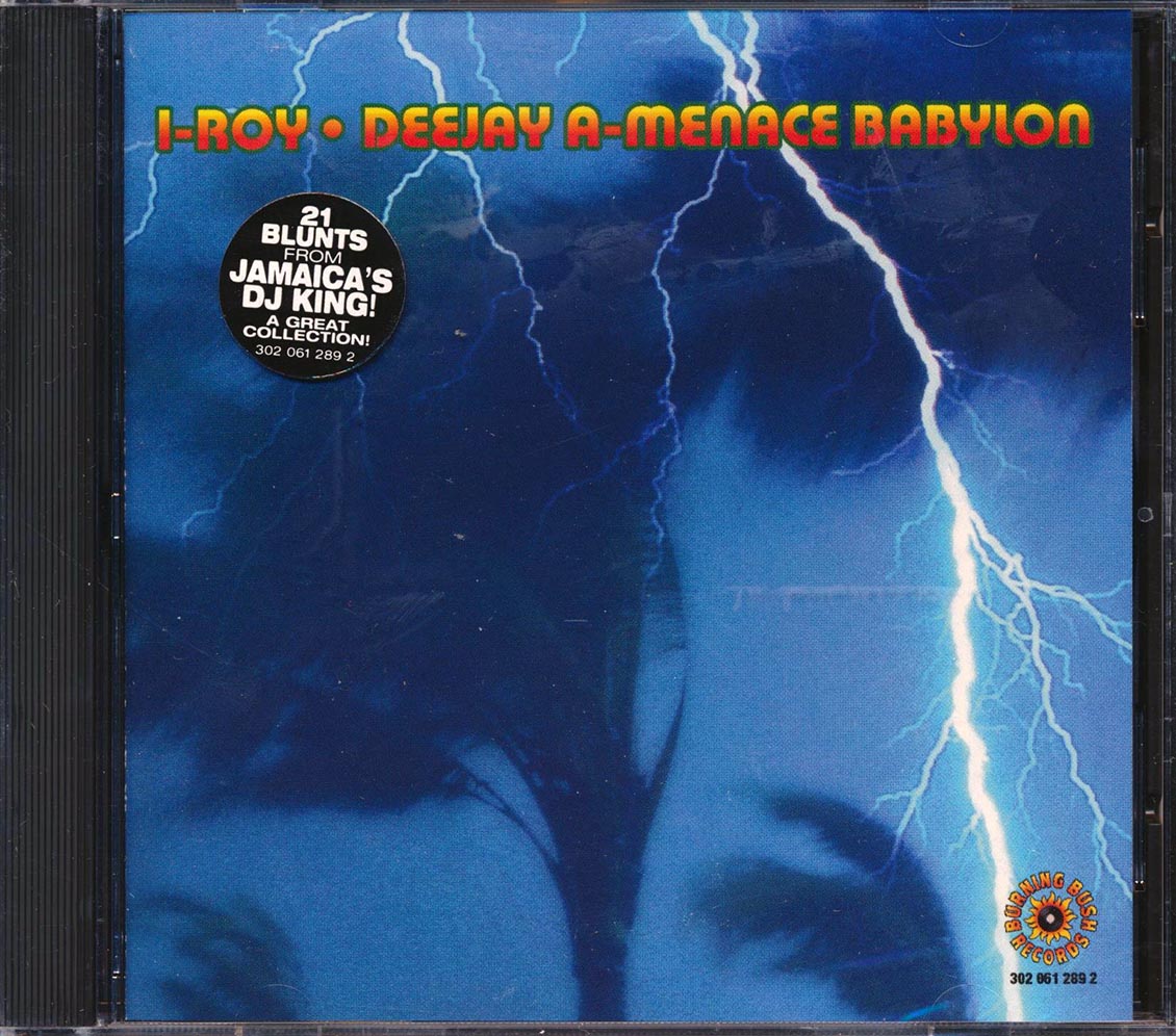 I Roy - Deejay A Menace Babylon (21 tracks) (marked/ltd stock)