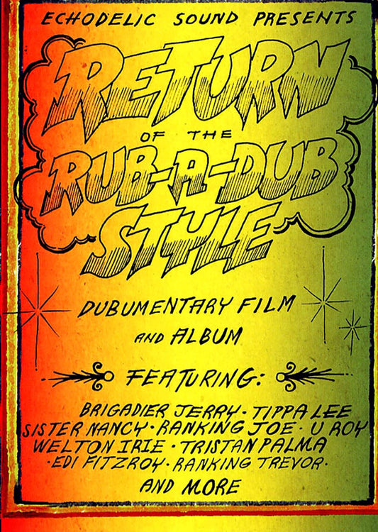 Sugar Minott, Ranking Joe, Lone Ranger, Triston Palmer, Etc. - Return Of The Rub A Dub Style (incl. DVD)