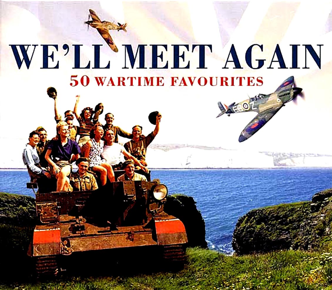 Various - We'll Meet Again: 50 Wartime Favorites (50 tracks) (2xCD) (deluxe 3-fold digipak)