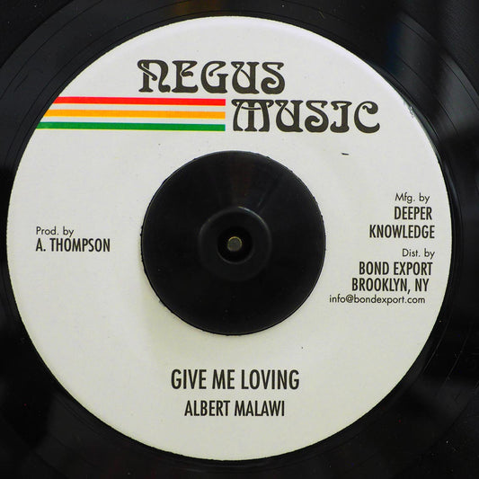 Albert Malawi Give Me Loving  /  Version