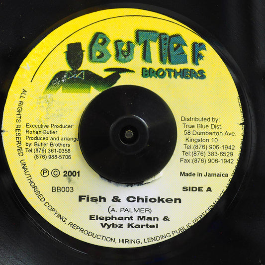 Elephant Man, Vybz Kartel Fish & Chicken  /  Version