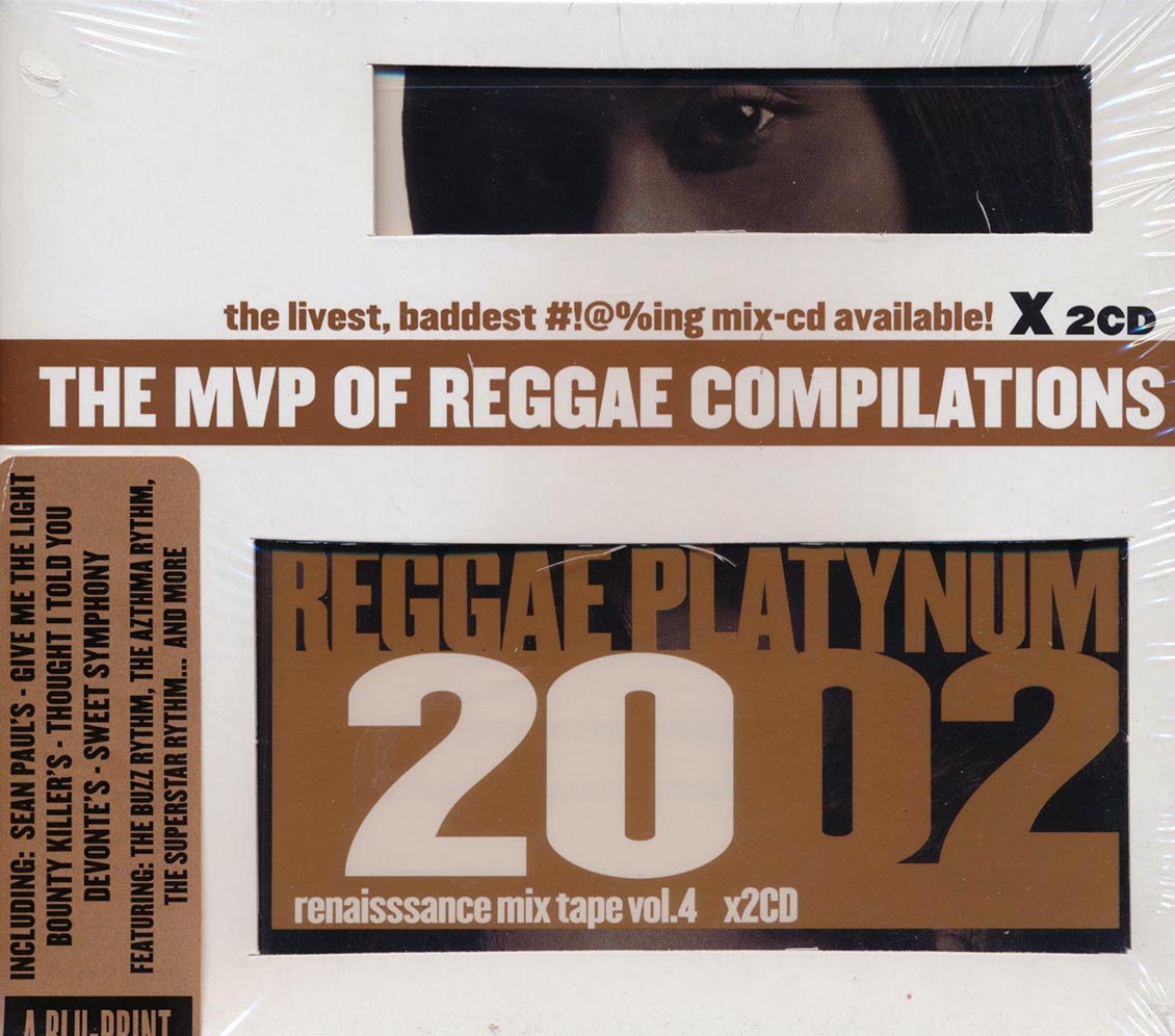 Buju Banton, Bounty Killer, Dr. Dre, Sean Paul, Etc. - Reggae Platynum 2002 + Renaissance Mix Volume 4 (32 tracks) (2xCD)