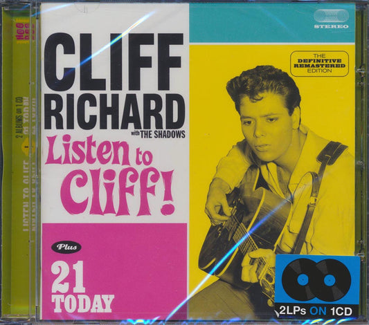 Cliff Richard - Listen To Cliff! + 21 Today (2 albums on 1 CD) (31 tracks) (incl. 16-page booklet) (24-bit mastering) (remastered)