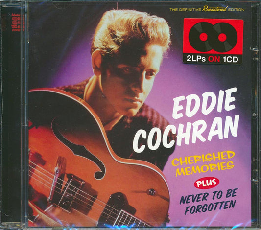 Eddie Cochran - Cherished Memories + Never To Be Forgotten (2 albums on 1 CD) (30 tracks) (+8 bonus tracks) (incl. 16-page booklet) (24-bit mastering) (remaste