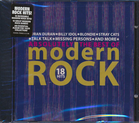 Duran Duran, Billy Idol, Blondie, Stray Cats, Etc. - Absolutely The Best Of Modern Rock: 18 Hits (marked/ltd stock)