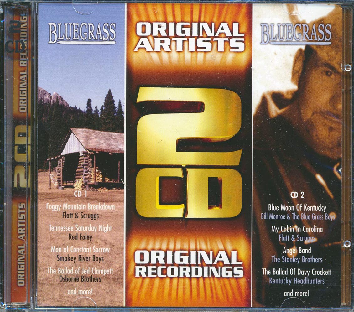 Bill Monroe, Smokey River Boys, Red Foley, Grandpa Jones, Etc. - Bluegrass (20 tracks) (2xCD)