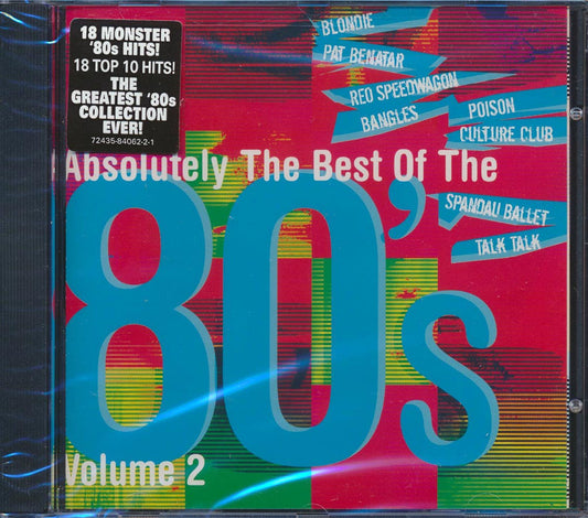 Blondie, Stray Cats, The Bangles, REO Speedwagon, Etc. - Absolutely The Best Of The 80s Volume 2 (marked/ltd stock)