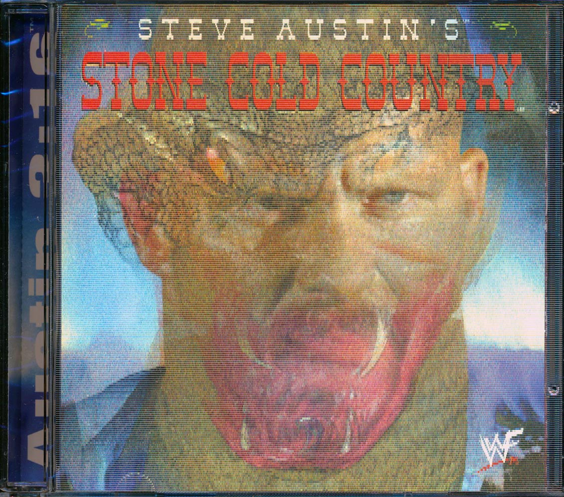 Waylon Jennings, David Allen Coe, Conway Twitty, Willie Nelson, Etc. - Steve Austin's Stone Cold Country (ltd. ed.) (Lenticular artwork)