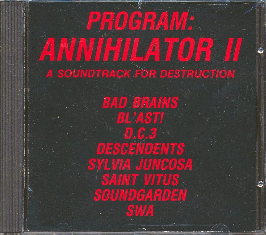 Bad Brains, Soundgarden, Descendents, Etc. - Program: Annihilator II (marked/ltd stock)