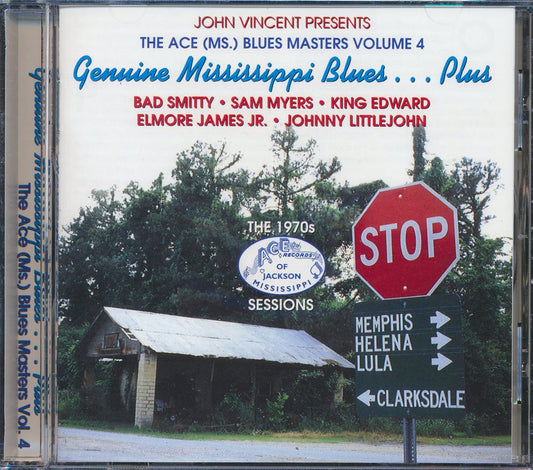 Elmore James, Bad Smitty, Sam Myers, Etc. - John Vincent Presents Genuine Mississippi Blues Plus: The Ace (Ms.) Blues Masters Volume 4