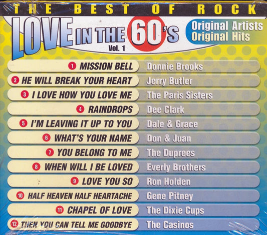 Everly Brothers, Gene Pitney, Jerry Butler, Etc. - Love In The 60's: The Best Of Rock