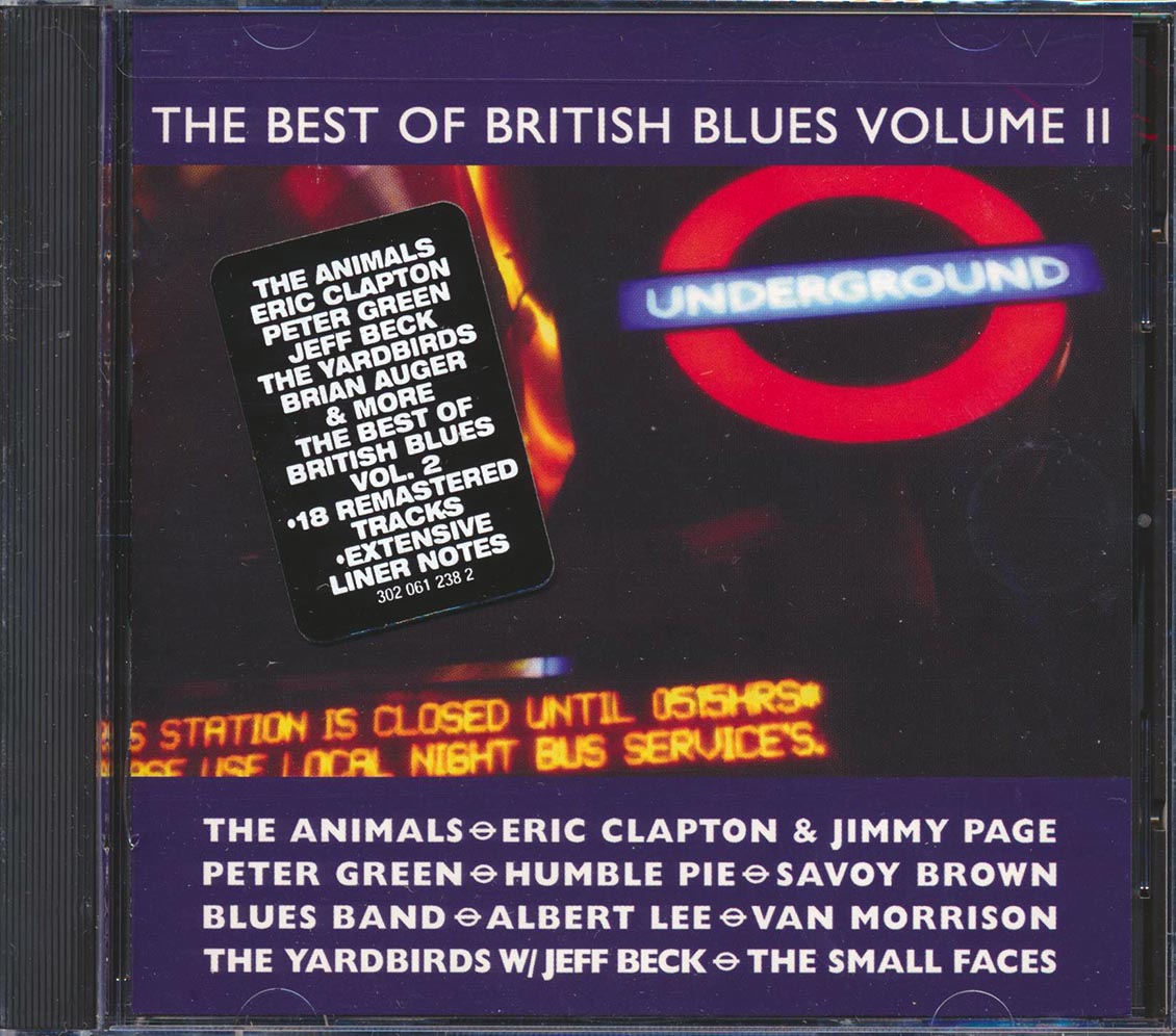 Eric Clapton, The Yardbirds, Jeff Beck, The Animals, Jimmy Page, Etc. - Best Of British Blues 2 (marked/ltd stock)