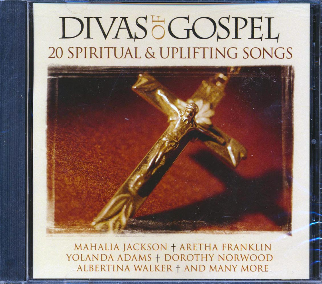 Aretha Franklin, Mahalia Jackson, Yolanda Adams, Etc. - Divas Of Gospel: 18 Spiritual & Uplifting Songs (marked/ltd stock)