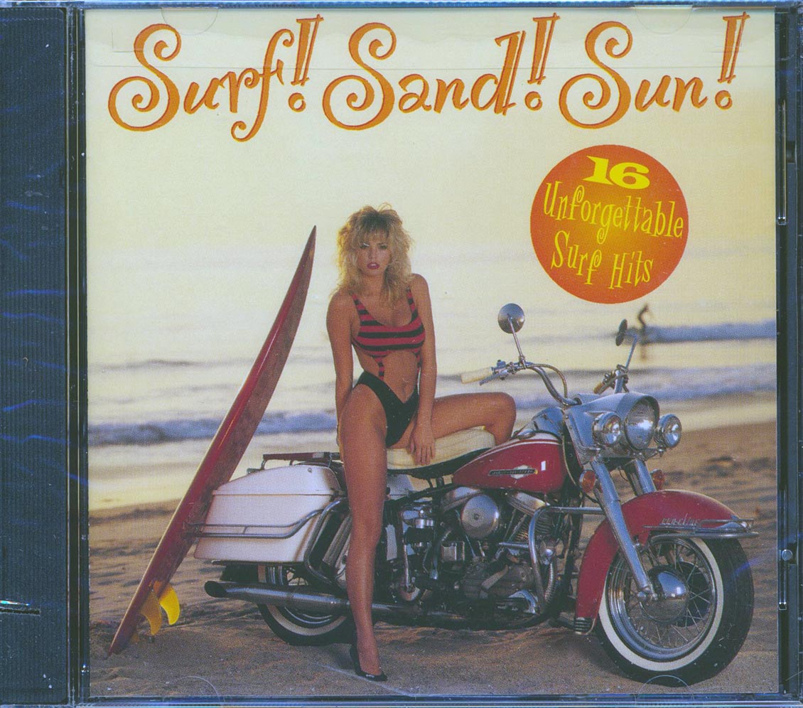 Dick Dale, The Trashmen, The Ventures, The Frogmen, The Halibuts, Etc. - Surf! Sand! Sun! 16 Unforgettable Surf Hits (marked/ltd stock)