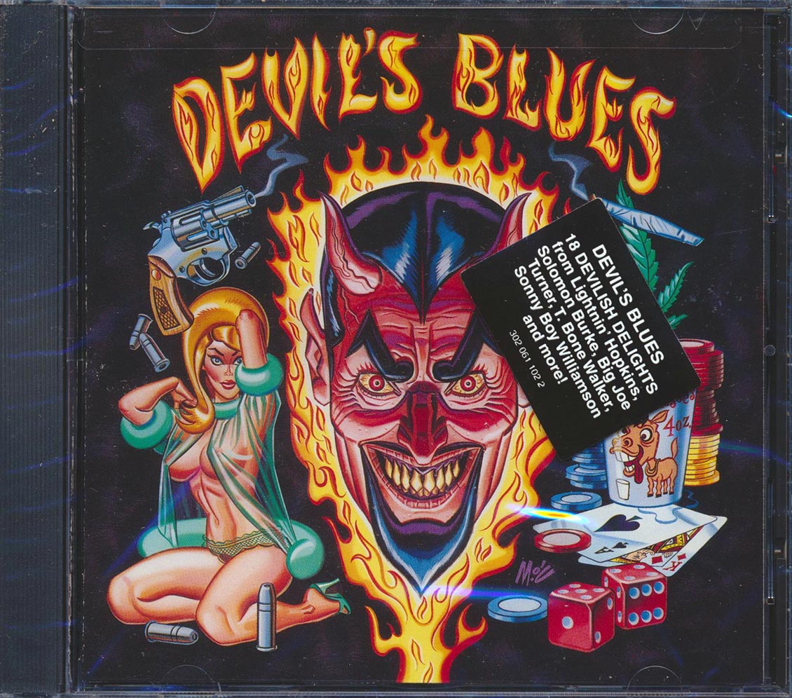 Lightnin' Hopkins, T-Bone Walker, Big Joe Turner, JB Lenoir, Etc. - Devil's Blues (marked/ltd stock)