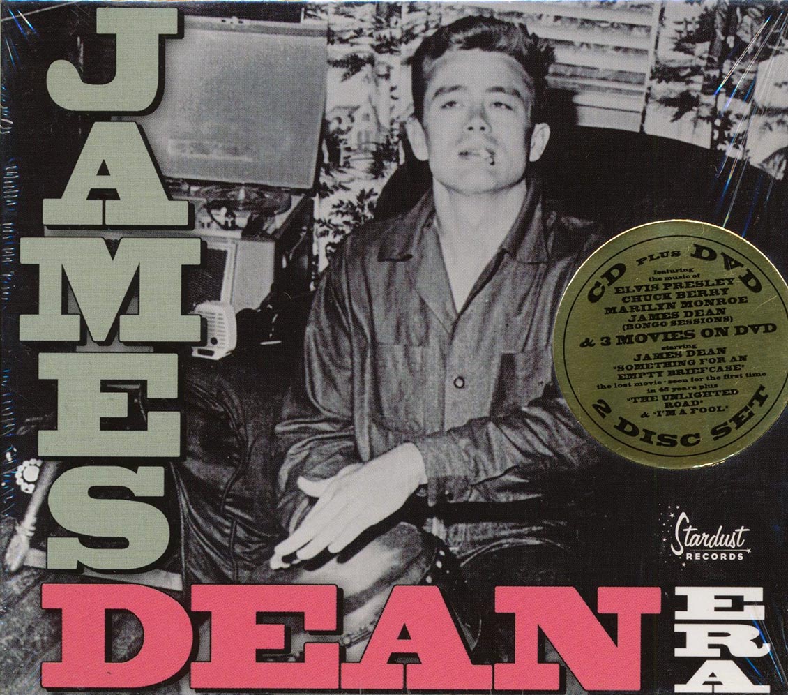 Elvis Presley, Buddy Holly, Chuck Berry, James Dean, Little Richard, Etc. - James Dean Era (22 tracks) (incl. DVD) (incl. large booklet) (marked/ltd stock)