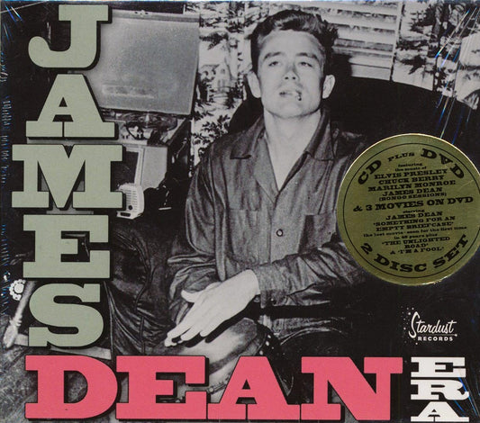 Elvis Presley, Buddy Holly, Chuck Berry, James Dean, Little Richard, Etc. - James Dean Era (22 tracks) (incl. DVD) (incl. large booklet) (marked/ltd stock)