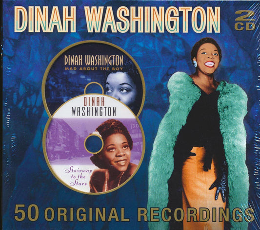 Dinah Washington - 50 Original Recordings: Mad About The Boy + Stairway To The Stars (50 tracks) (2xCD)