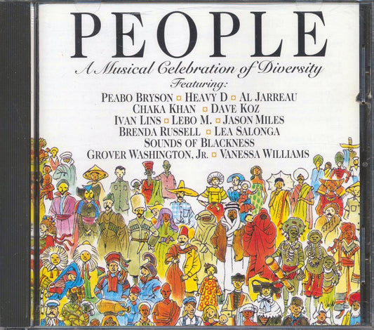 Chaka Khan, Al Jarreau, Heavy D, Etc. - People: A Musical Celebration Of Diversity (marked/ltd stock)