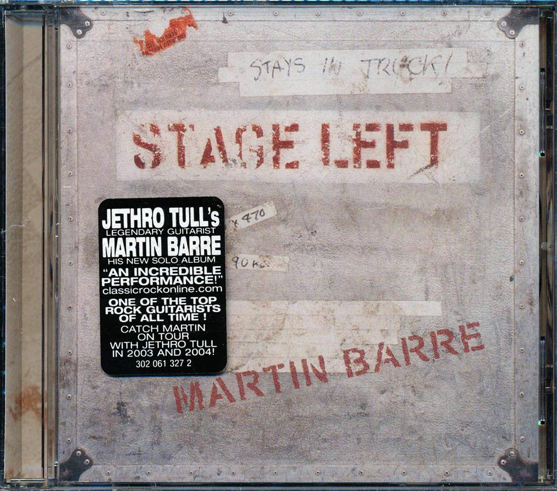 Martin Barre (Jethro Tull) - Stage Left: Jethro Tull's Legendary Guitarist