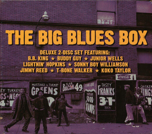 BB King, Lightnin' Hopkins, Sonny Boy Williamson, Koko Taylor, Etc. - The Big Blues Box: American Blues Volumes 1 & 2 (28 tracks) (2xCD) (marked/ltd stock)