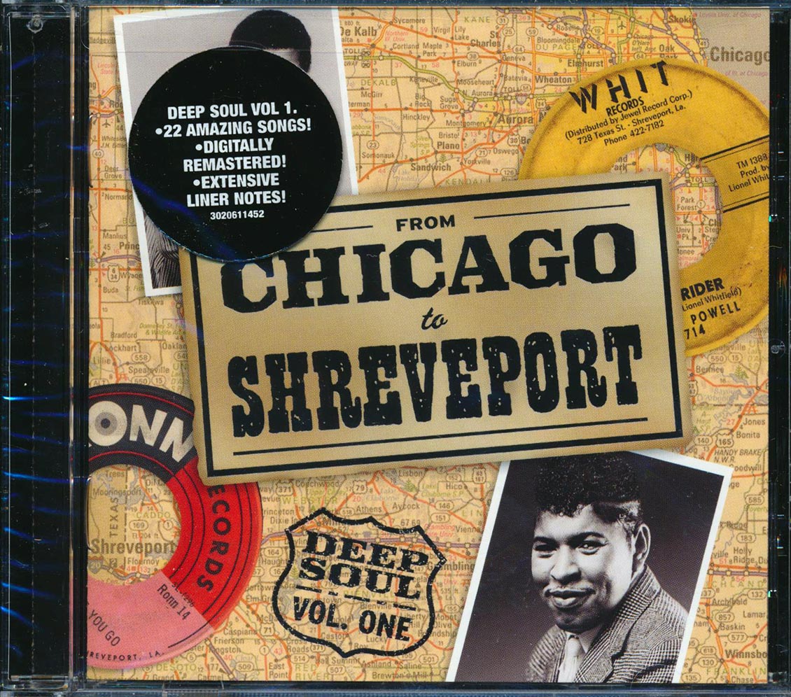 Toussant McCall, Ricky Allen, Little Johnny Taylor, Etc. - From Chicago To Shreveport: Deep Soul Volume 1 (22 tracks) (marked/ltd stock) (remastered)