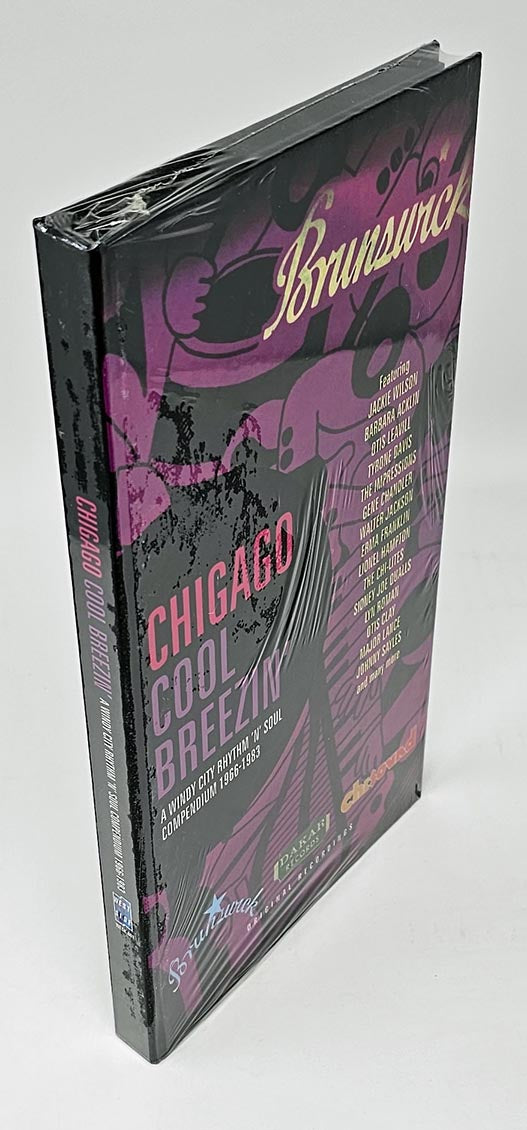 Tyrone Davis, The Artistics, Jackie Wilson, Chuck Jackson, Otis Clay, Etc. - Chicago Cool Breezin: A Windy City Rhythm 'N Soul Compendium 1966-1983 (tall casebound set) (64 tracks) (3xCD) (box set)