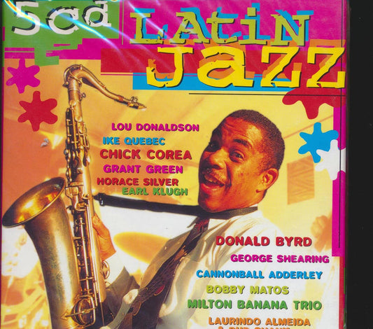 Chick Corea, Eddie Palmieri, Cannonball Adderley, Horace Silver, Etc. - Latin Jazz 5 CD Box Set (63 tracks) (5xCD) (box set)