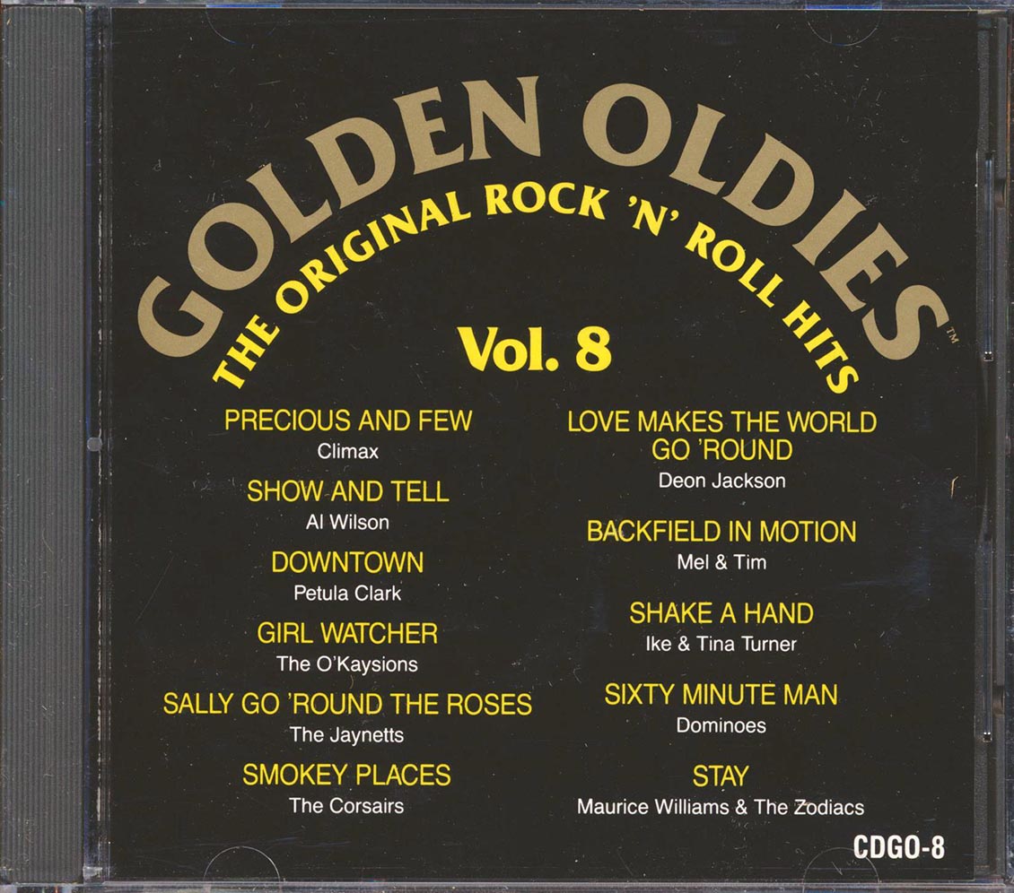 Climax, Al Wilson, Petula Clark, Dominoes, Etc. - Golden Oldies: The Original Rock N Roll Hits Volume 8