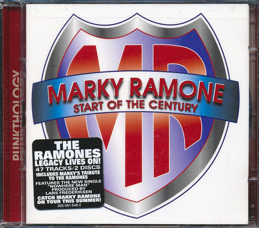 Marky Ramone (The Ramones) - Start Of The Century: Punkthology (47 tracks) (2xCD)