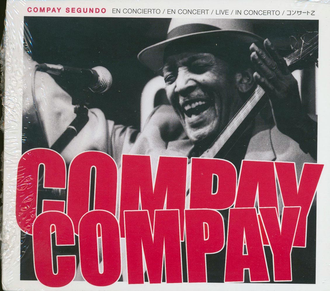 Compay Segundo - Compay Compay: En Concierto (2xCD) (deluxe 3-fold digipak)