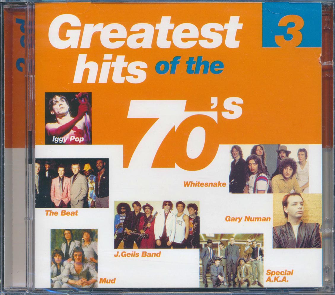 Whitesnake, The Beat, Gary Numan, J. Geils Band, Etc. - Greatest Hits Of The 70's Volume 3 (36 tracks) (2xCD)