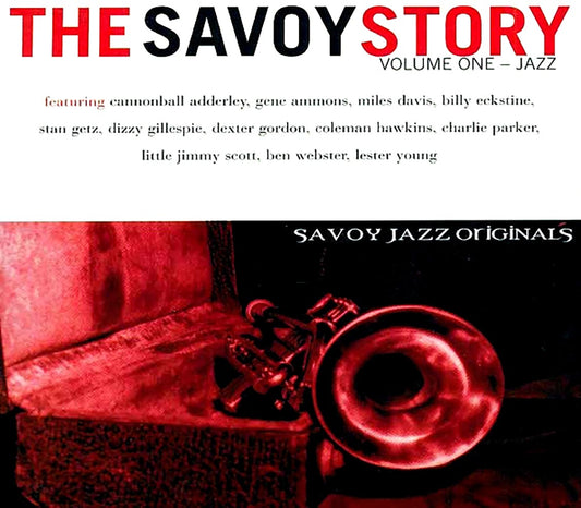 Cannonball Adderley, Gene Ammons, Miles Davis, Stan Getz, Dizzy Gillespie, Etc. - The Savoy Story Volume 1: Jazz (3xCD) (box set) (incl. large booklet)