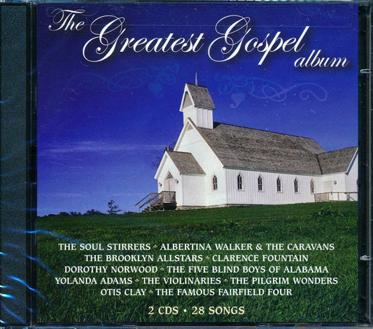 Soul Stirrers, Albertina Walker, Brooklyn Allstars, Clarence Fountain, Etc. - The Greatest Gospel Album (28 tracks) (2xCD) (marked/ltd stock)