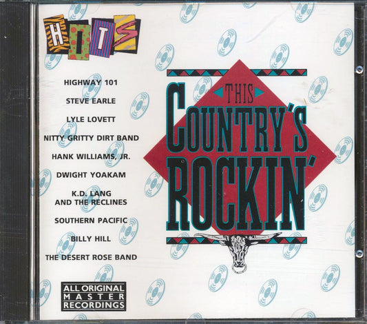 Highway 101, Steve Earle, Lyle Lovett, Nitty Gritty Dirt Band, Etc. - This Country's Rockin' (marked/ltd stock)