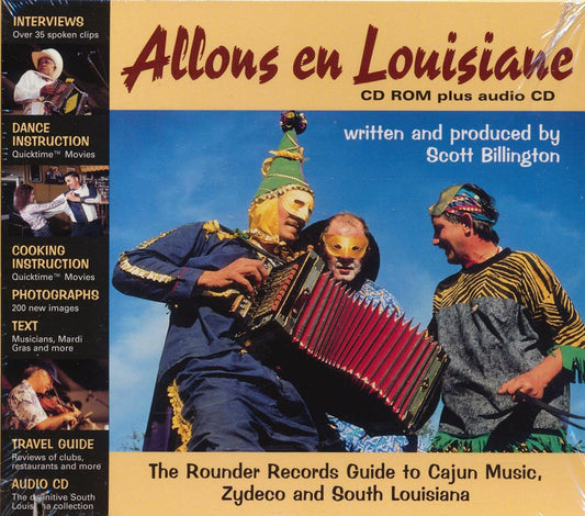 Balfa Touhours, Steve Riley & The Mamou Playboys, DL Menard, Etc. - Allons En Louisiane (2xCD) (marked/ltd stock)