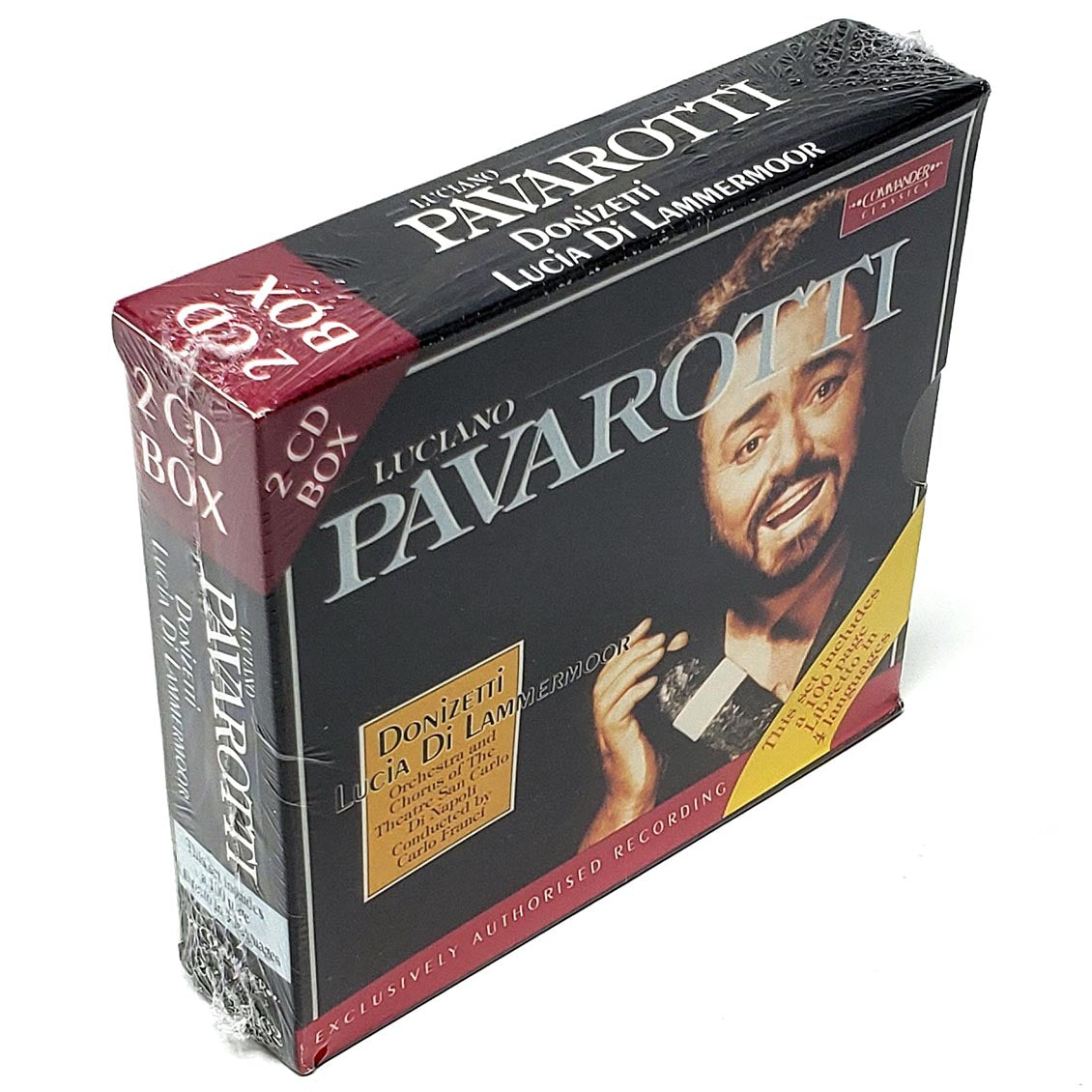 Luciano Pavarotti - Donizetti Lucia Di Lammermoor (2xCD) (box set) (incl. large booklet)