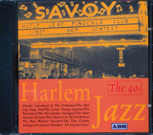 Al Cooper & His Savoy Sultans, Andy Kirk & His Clouds Of Joy, Sammy Price & His Bluesicians, Etc. - Harlem Jazz: The 40s (24 tracks)