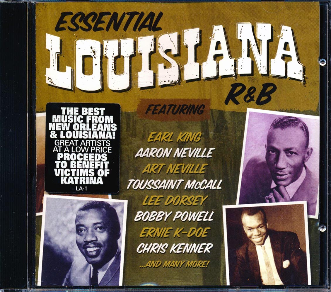 Earl King, Aaron Neville, Lee Dorsey, Art Neville, Toussaint McCall, Etc. - Essential Louisiana R&B (marked/ltd stock)