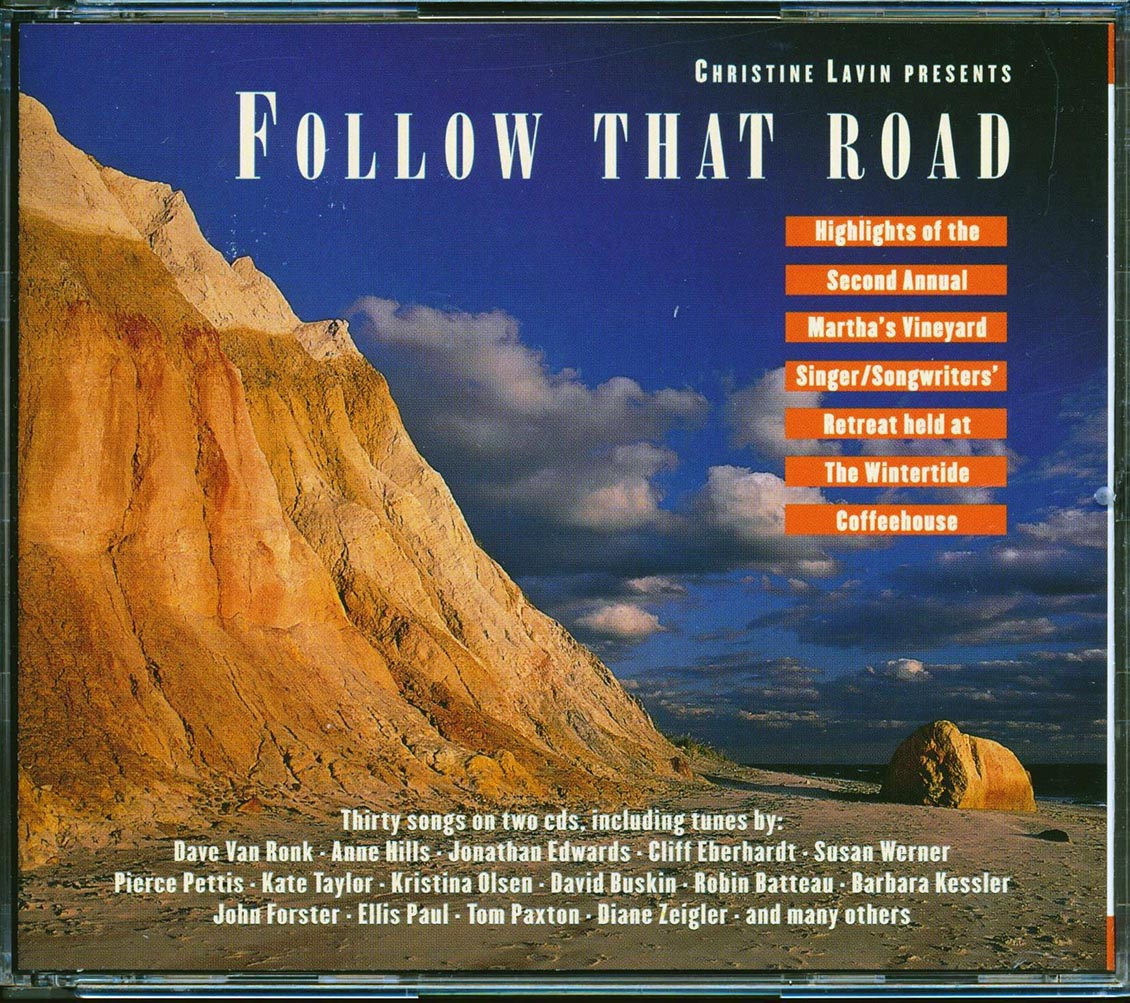 Dave Van Ronk, Anne Hills, Jonathan Edwards, Cliff Eberhardt, Susan Werner, Etc. - Follow That Road: 2nd Annual Vineyard Retreat (30 tracks) (2xCD) (marked/ltd stock)