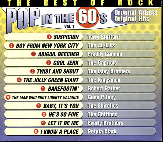 Gene Pitney, The Everly Brothers, Petula Clark, The Kingsmen, The Chiffons, Etc. - Pop In The 60's Volume 1