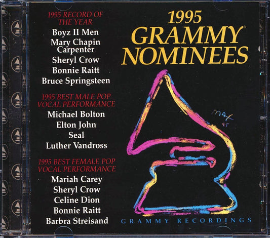 Boyz II Men, Elton John, Mariah Carey, Celine Dion, Bruce Springsteen, Etc. - 1995 Grammy Nominees