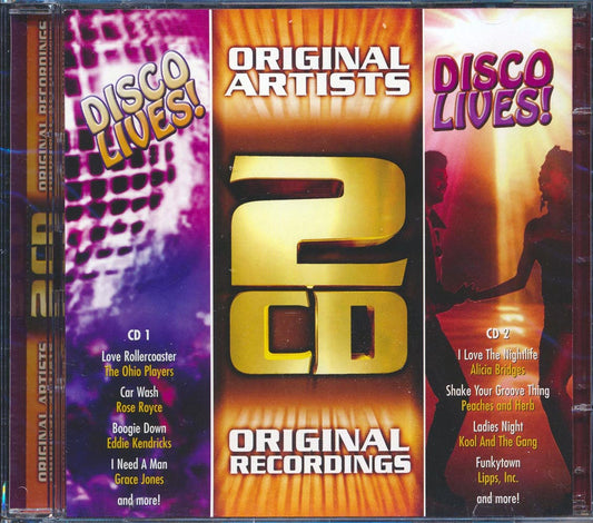 Jackson 5, The Miracles, Rose Royce, Ohio Players, Lipps Inc, Kool & The Gang, Etc. - Disco Lives! (20 tracks) (2xCD)