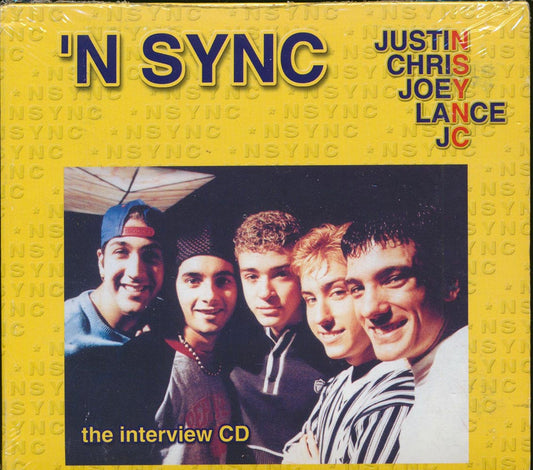 Nsync - The Interview CD (deluxe 3-fold digipak)