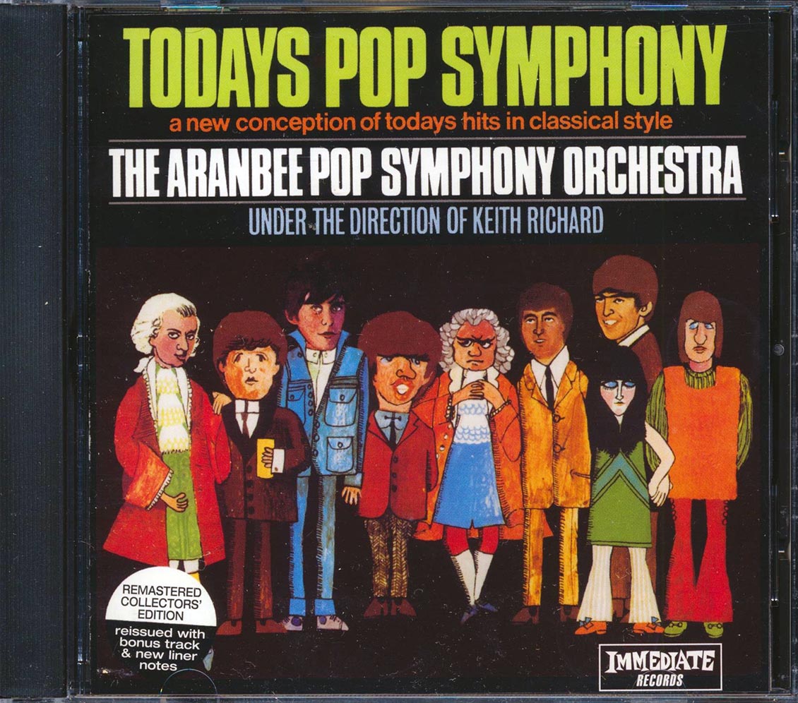 The Aranbee Pop Symphony Orchestra, Keith Richard - Todays Pop Symphony: A New Conception Of Todays Hits In Classical Style (+bonus track) (marked/ltd stock)