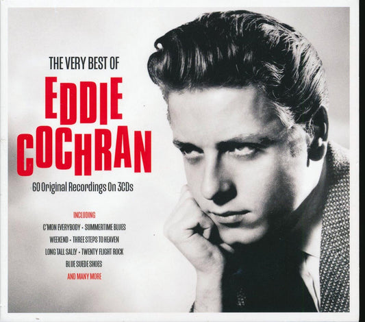 Eddie Cochran - The Very Best Of Eddie Cochran (60 tracks) (3xCD) (deluxe 3-fold digipak)